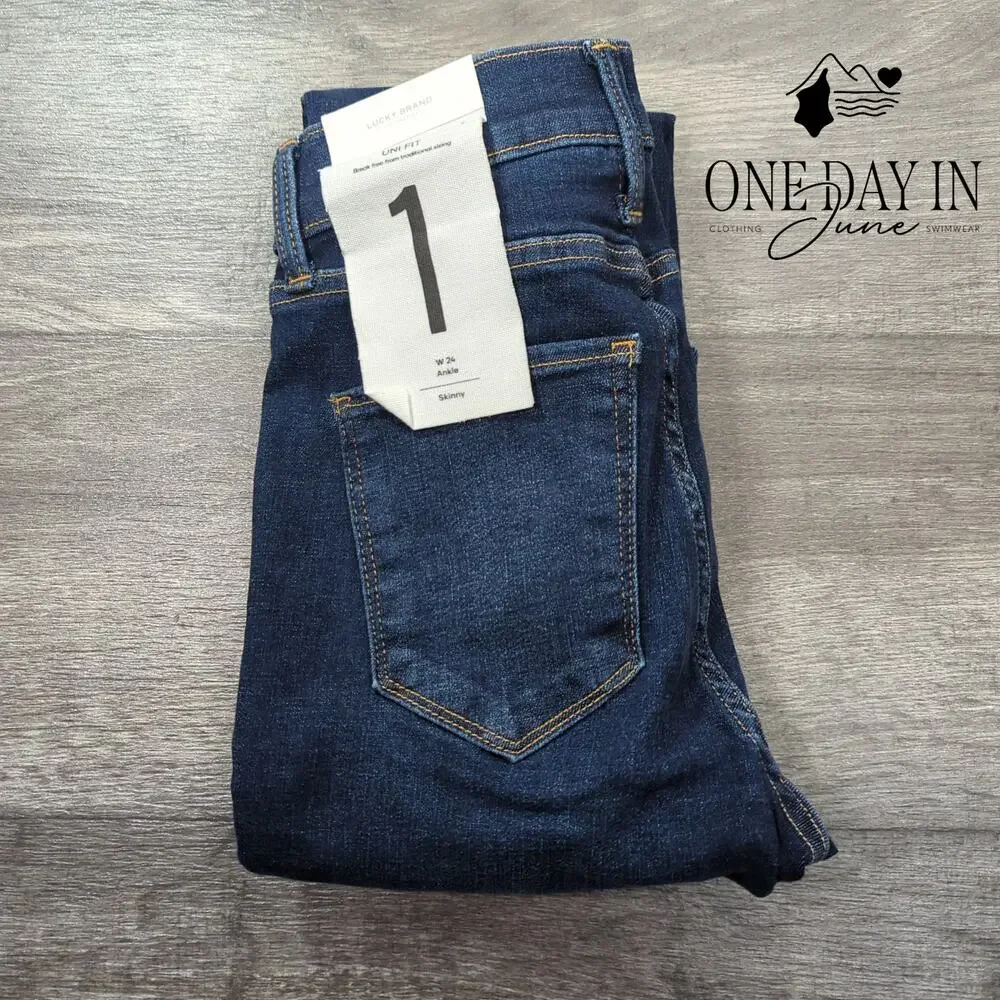 Lucky Brand Skinny Ankle Jeans Size 00 (24) - Picture 8 of 8